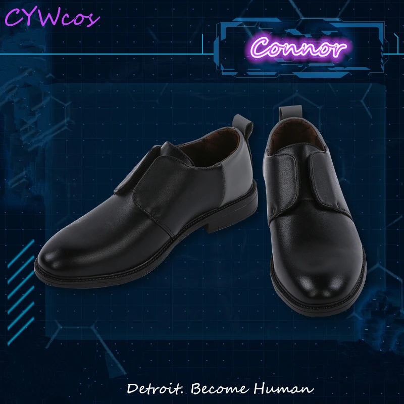Detroit: Become Human Anime Cosplay Connor Bionic Cosplay Shoes Uniforms Shoes Black Leather Shoes
Detroit: Become Human Anime Cosplay Connor Bionic Cosplay Shoes Uniforms Shoes Black Leather Shoes