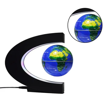 Magnetic Levitation Earth C-Type Led Floating Light Anti-Gravity Creative Light Plasma Ball Blue Earth + Black Box Us Plug
Magnetic Levitation Earth C-Type Led Floating Light Anti-Gravity Creative Light Plasma Ball Blue Earth + Black Box Us Plug