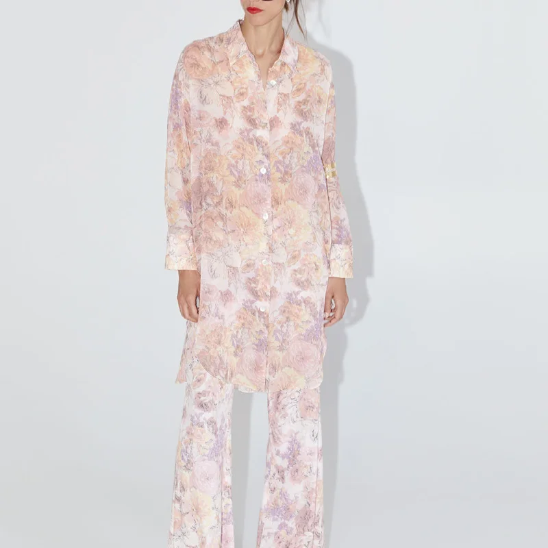 ZA 2019 Autumn New Chiffon Printed Sunscreen Shirt Women's Long Shirt + Long Pants OYK9740 OYK9741
ZA 2019 Autumn New Chiffon Printed Sunscreen Shirt Women's Long Shirt + Long Pants OYK9740 OYK9741