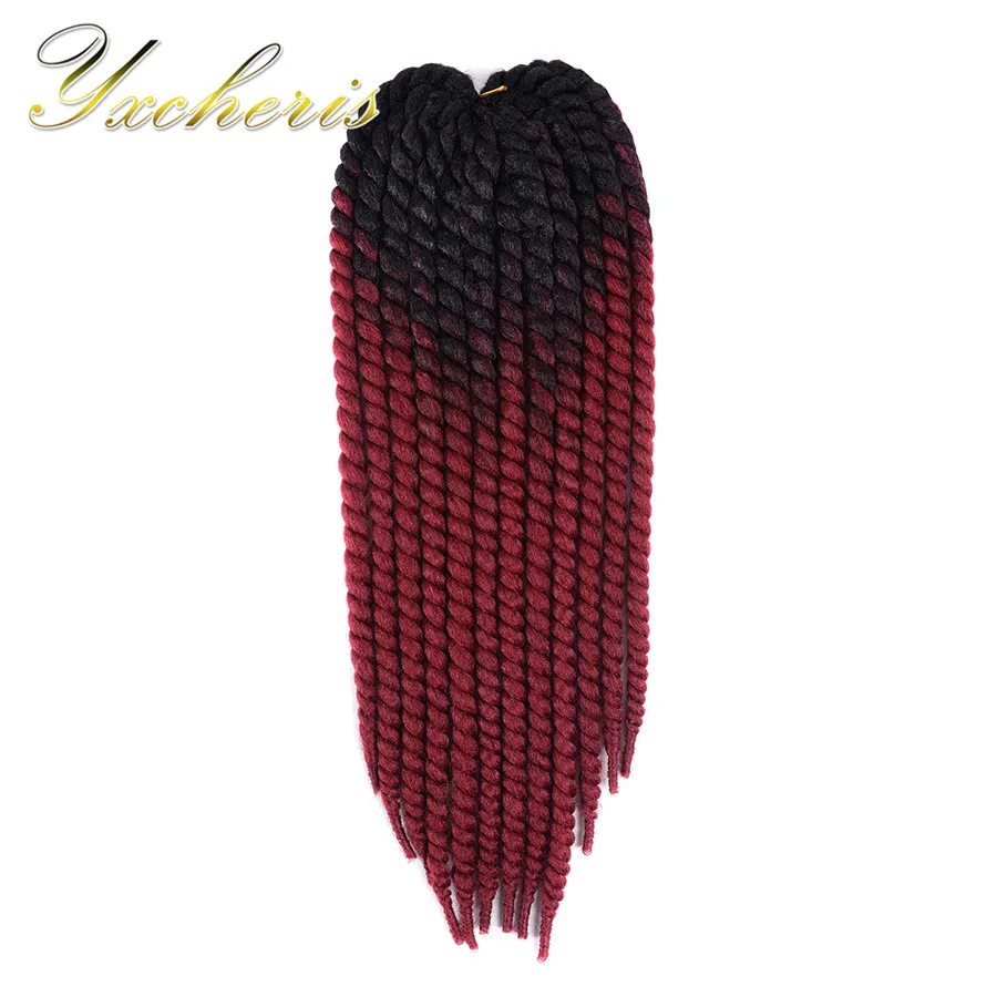 YXCHERISHAIR Havana Mambo Twist Crochet Braiding Hair 1Pcs/pack 22" 120g Ombre Black Grey Blue Synthetic High Temperature Fiber
YXCHERISHAIR Havana Mambo Twist Crochet Braiding Hair 1Pcs/pack 22" 120g Ombre Black Grey Blue Synthetic High Temperature Fiber