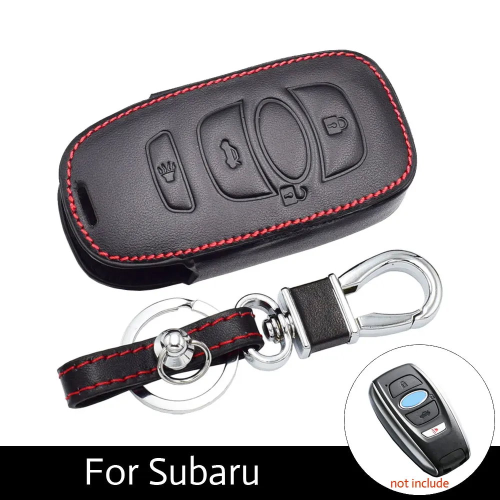 Leather Car Key Case For Subaru BRZ Forester Legacy Outback WRX WRX STI Impreza XV Crosstrek Smart Keyless Remote Cover Keys Bag
Leather Car Key Case For Subaru BRZ Forester Legacy Outback WRX WRX STI Impreza XV Crosstrek Smart Keyless Remote Cover Keys Bag