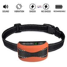 Pet Dog Rechargeable Anti Bark Collar Adjustable Sensitivity Levels Vibration Stop Barking Dog Waterproof Training Collars
Pet Dog Rechargeable Anti Bark Collar Adjustable Sensitivity Levels Vibration Stop Barking Dog Waterproof Training Collars
