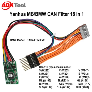 High Quality Yanhua Can Filter 18in1 CAN Filter for MB/BMW 18 in 1 CAN Filter 18in1 MB Can Filter
High Quality Yanhua Can Filter 18in1 CAN Filter for MB/BMW 18 in 1 CAN Filter 18in1 MB Can Filter
