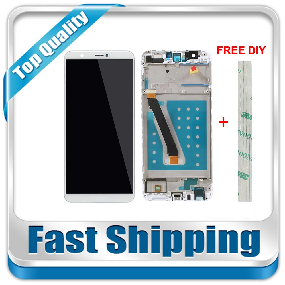 New For Huawei P Smart FIG LX1 L21 L22 Replacement LCD Display + Touch Screen + Frame Assembly 5.65-inch Black White Gold Blue
New For Huawei P Smart FIG LX1 L21 L22 Replacement LCD Display + Touch Screen + Frame Assembly 5.65-inch Black White Gold Blue