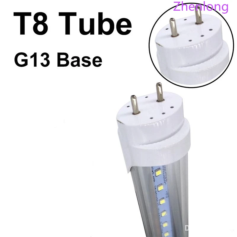 Светодиодная трубка T8 G13 4 фута лампы 1 2 м 22 вт 28 светодиодные флуоресцентные