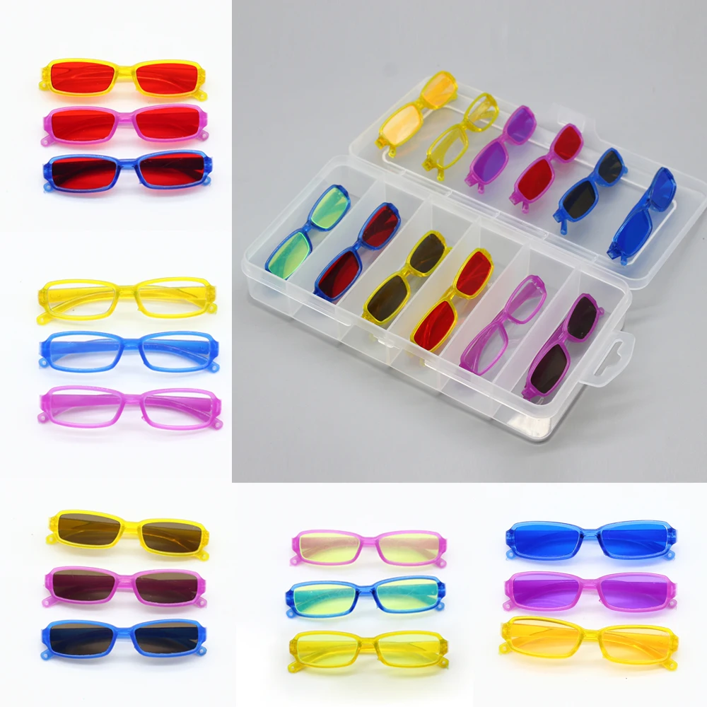 6Pcs or 12Pcs Sunglasses For 18" 43cm doll Baby Doll 18inch Girl Doll With for BJD Blyth Doll Glasses Accessories
6Pcs or 12Pcs Sunglasses For 18" 43cm doll Baby Doll 18inch Girl Doll With for BJD Blyth Doll Glasses Accessories