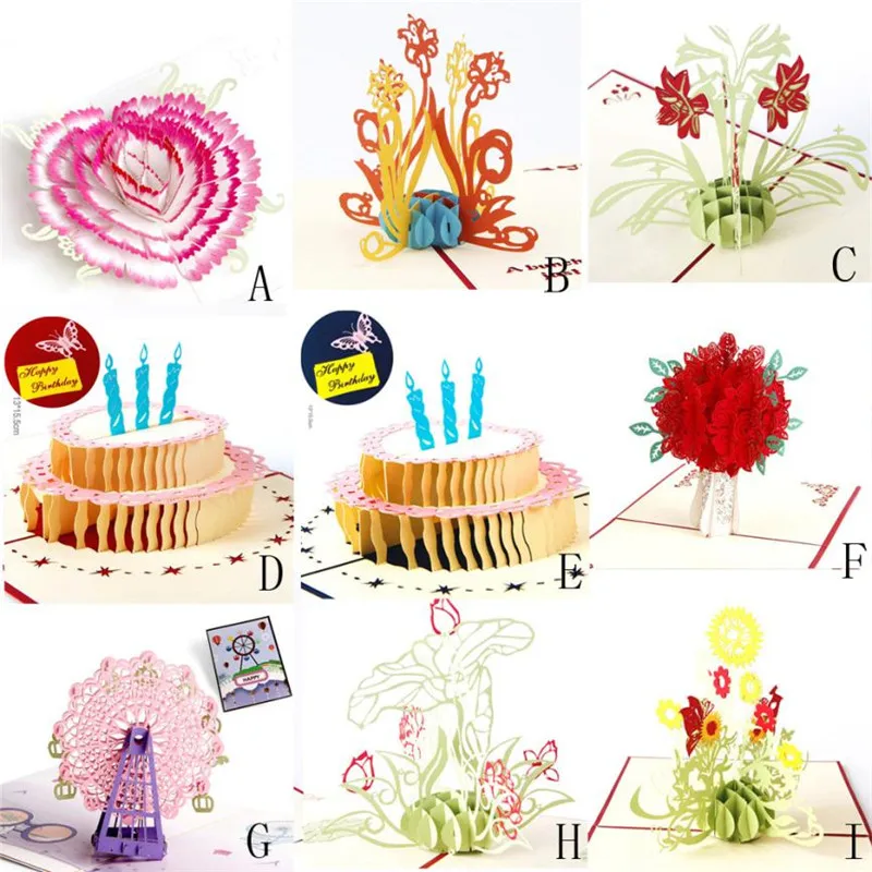 3D Pop Up Cards Valentine Lover Happy Birthday Anniversary Greeting Cards 3d Cutting flower couples design cards set drop ship
3D Pop Up Cards Valentine Lover Happy Birthday Anniversary Greeting Cards 3d Cutting flower couples design cards set drop ship