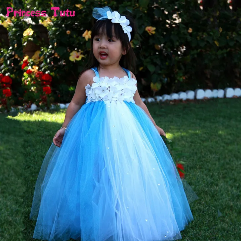 Blue White Flower Girls Tutu Dress For Child Birthday Party Flower Dress Kid Girls Ball Gown Handmade Tulle Princess Dress 1-14Y
Blue White Flower Girls Tutu Dress For Child Birthday Party Flower Dress Kid Girls Ball Gown Handmade Tulle Princess Dress 1-14Y