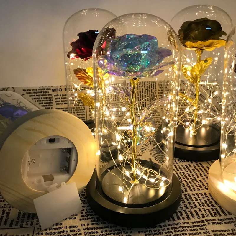 New beauties and golden blue pink beasts with LED lights in a glass dome suitable for wedding party valentine's day gift
New beauties and golden blue pink beasts with LED lights in a glass dome suitable for wedding party valentine's day gift