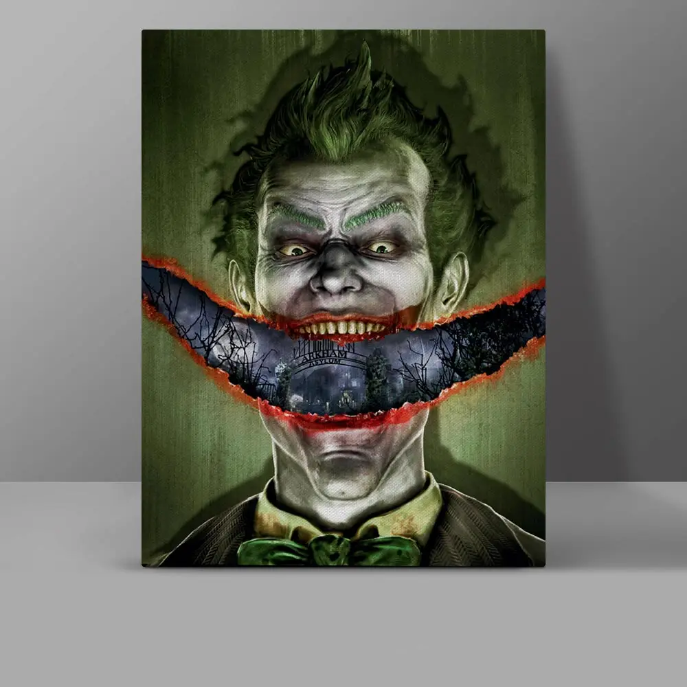 I Am Crazy Joker Wall Pictures Evil Super Hero Canvas Comics Painting Living Room Art Painting
I Am Crazy Joker Wall Pictures Evil Super Hero Canvas Comics Painting Living Room Art Painting