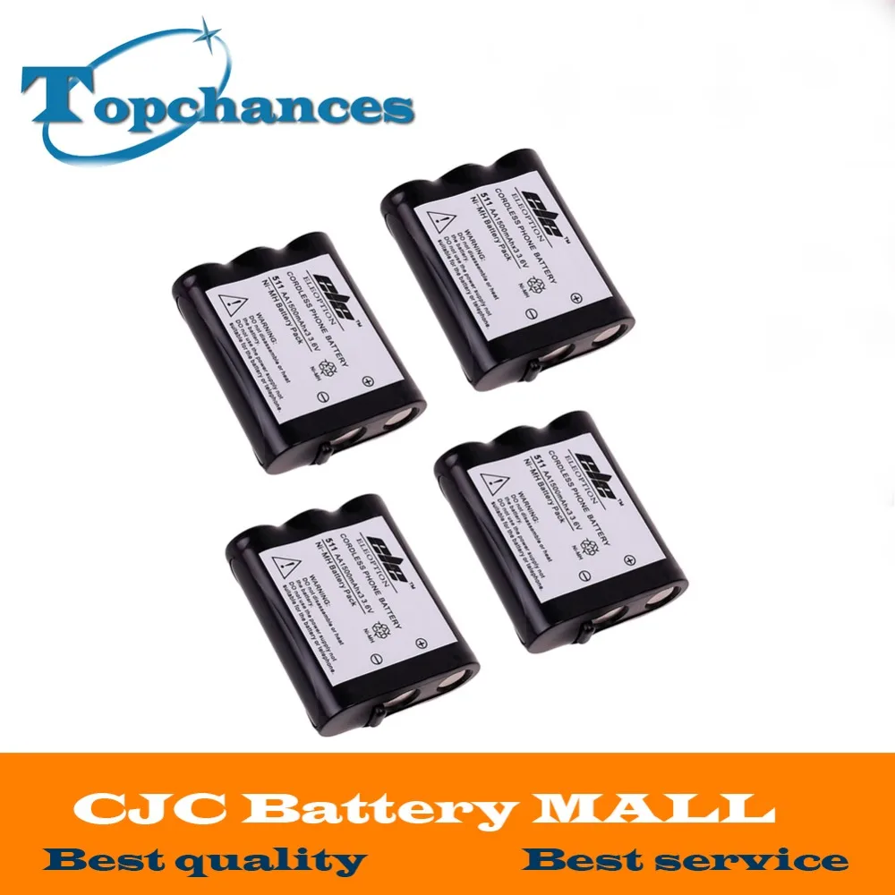 4x 3.6V 1500mAh NI-MH Rechargeable Cordless Home Phone Battery for Panasonic P511 P-P511 PP511 P-P511A ER-P511 HHR-P402
4x 3.6V 1500mAh NI-MH Rechargeable Cordless Home Phone Battery for Panasonic P511 P-P511 PP511 P-P511A ER-P511 HHR-P402