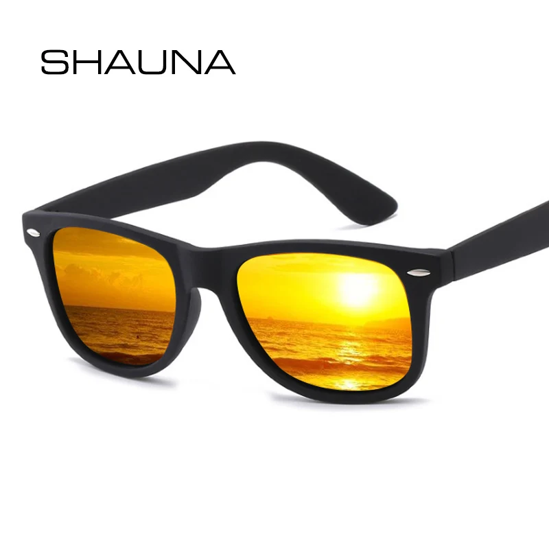 SHAUNA Polarized Sunglasses Women Brand Designer Men Driving Glasses Customizable diopter Nail Square Sun Glasses Reflective
SHAUNA Polarized Sunglasses Women Brand Designer Men Driving Glasses Customizable diopter Nail Square Sun Glasses Reflective