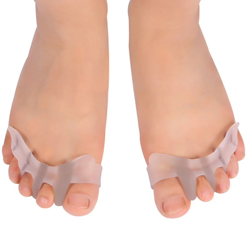 2 Pcs Per Pair Silicone Finger Spacer For Manicure Toe Separator Pedicure Foot Care Bunion Corrector Orthopedic Hallux Valgus
2 Pcs Per Pair Silicone Finger Spacer For Manicure Toe Separator Pedicure Foot Care Bunion Corrector Orthopedic Hallux Valgus