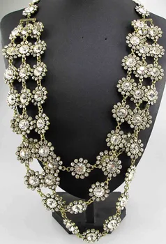 Newest Gorgeous Fashion Necklace Jewelry crystal ra Department Statement Necklace Women Choker Necklaces Pendants Q793
Newest Gorgeous Fashion Necklace Jewelry crystal ra Department Statement Necklace Women Choker Necklaces Pendants Q793
