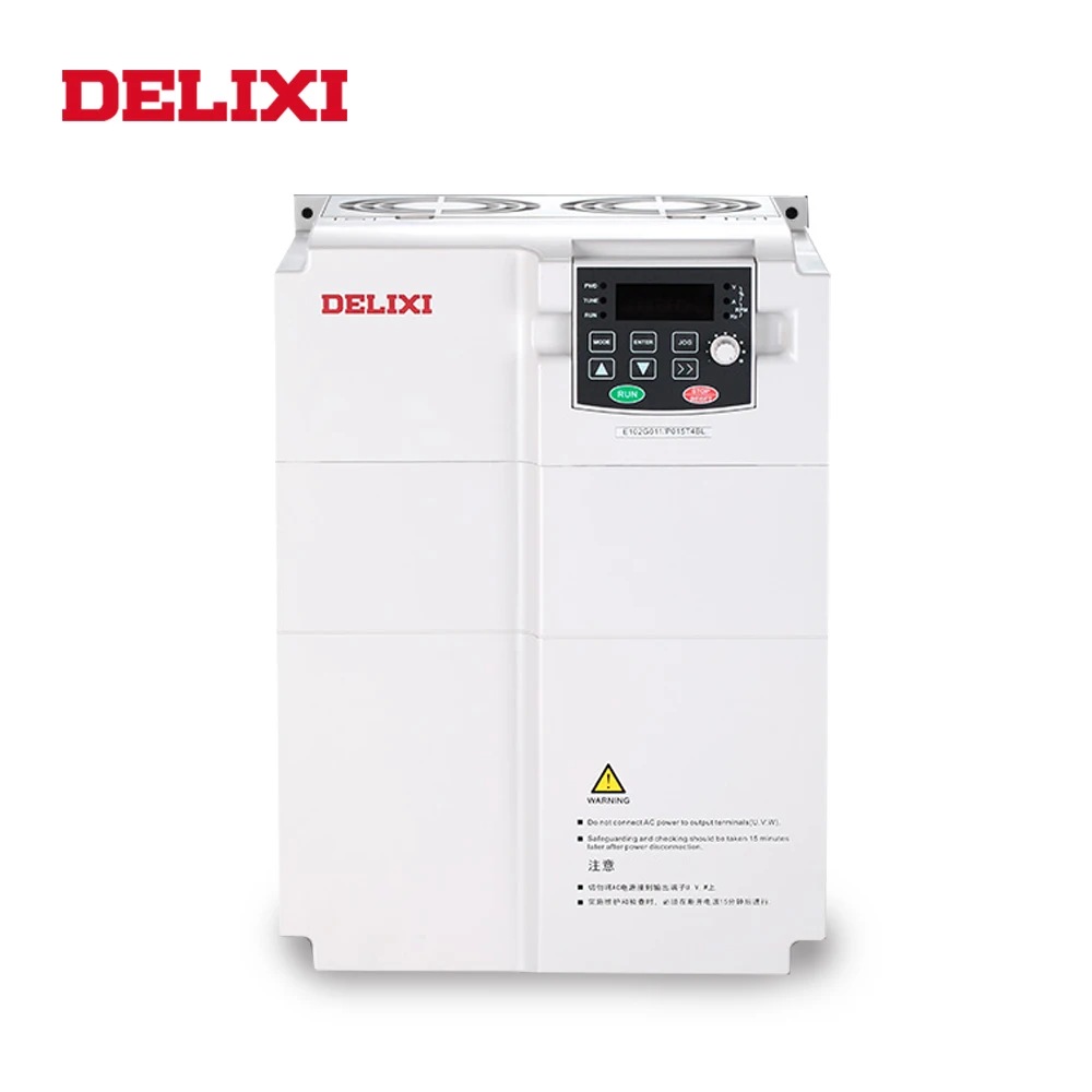 DELIXI AC 380V 0.75KW 3 phase input and output VFD frequency converter for motor Speed Control 50HZ 60HZ DC DC Inverter drives
DELIXI AC 380V 0.75KW 3 phase input and output VFD frequency converter for motor Speed Control 50HZ 60HZ DC DC Inverter drives