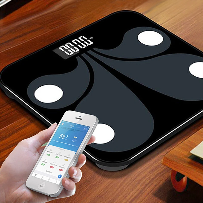 bathroom smart scale Bluetooth body fat scale electronic scale body called APP household fat weighing scale
bathroom smart scale Bluetooth body fat scale electronic scale body called APP household fat weighing scale