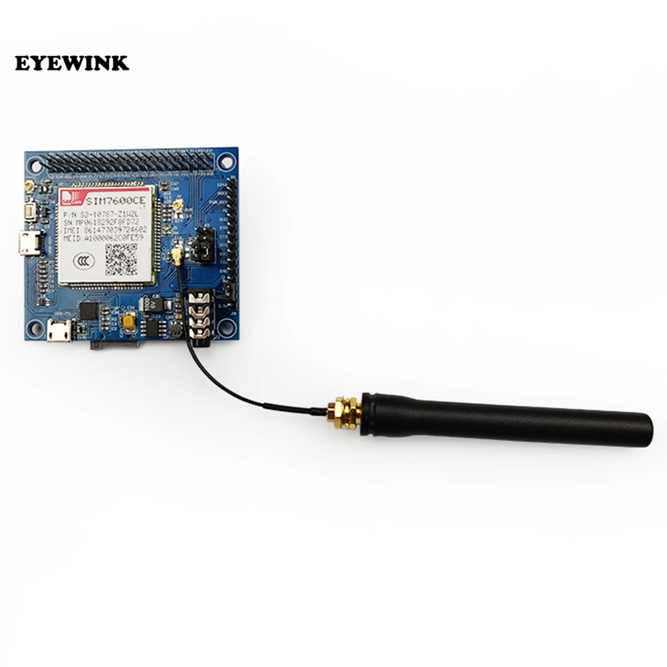 4G / 3G / 2G / GSM / GPRS / GNSS HAT for Raspberry Pi GNSS Positioning Module Support LTE CAT4 Based on SIM7600CE
4G / 3G / 2G / GSM / GPRS / GNSS HAT for Raspberry Pi GNSS Positioning Module Support LTE CAT4 Based on SIM7600CE