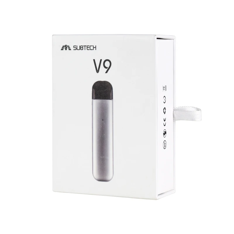 Electronic Cigarette vape pods subtech V9 kit rechargeable 350Mah Battery with 1.0ml cartridge vape pen E cigarette
