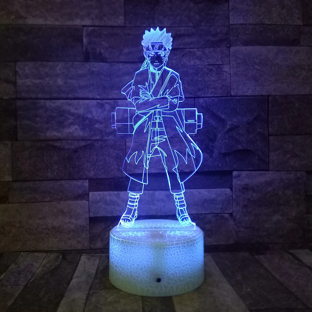 New Naruto 3D Night Light 7 Color Changing Led Kids Bedside Lighting 3D Visual Anime USB Bluetooth Speaker Desk Lamp Home Decor
New Naruto 3D Night Light 7 Color Changing Led Kids Bedside Lighting 3D Visual Anime USB Bluetooth Speaker Desk Lamp Home Decor