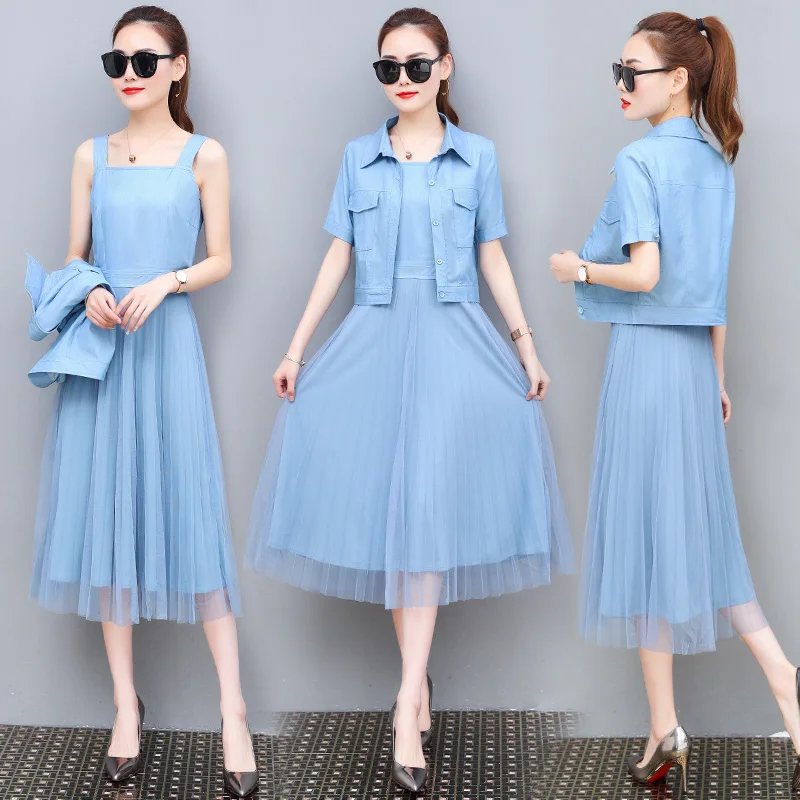 Spring 2 Piece Set Women Two Piece Outfits Blouse And Skirt Women Summer Skirt Set Year-old Female Costume Conjunto Feminino
Spring 2 Piece Set Women Two Piece Outfits Blouse And Skirt Women Summer Skirt Set Year-old Female Costume Conjunto Feminino