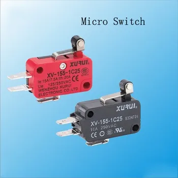 5pcs Micro Switch XV-155-1C25 for CNC 3D Printer RepRap RAMPS
5pcs Micro Switch XV-155-1C25 for CNC 3D Printer RepRap RAMPS