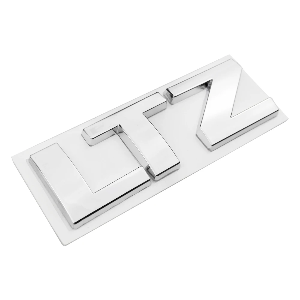 LTZ Logo Metal Emblem Badge Decals Auto Exterior Decoration For Chevrolet Aveo Cruze Silverado Spark Malibu Sail Captiva Epica
LTZ Logo Metal Emblem Badge Decals Auto Exterior Decoration For Chevrolet Aveo Cruze Silverado Spark Malibu Sail Captiva Epica