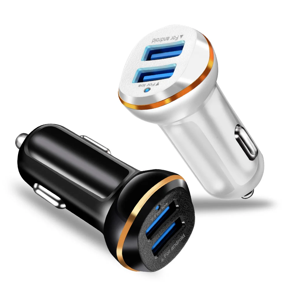 50 PCS Car Charger 5V/3.1A Quick Charge Dual USB Port Cigarette Lighter Adapter for iPhone XS XR Samsung Xiaomi
50 PCS Car Charger 5V/3.1A Quick Charge Dual USB Port Cigarette Lighter Adapter for iPhone XS XR Samsung Xiaomi