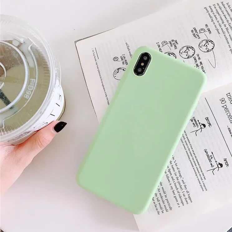 Color TPU Silicone Frosted Matte Phone Case For iPhone 7 8 Plus 6 6s X Wine Red Dark Green Soft Back Cover for iPhone XS XR MAX
Color TPU Silicone Frosted Matte Phone Case For iPhone 7 8 Plus 6 6s X Wine Red Dark Green Soft Back Cover for iPhone XS XR MAX