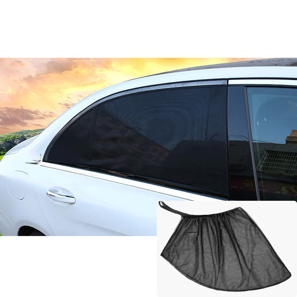 2PCS Car Side Front Window Sun Shade Mesh Cover Shield Sunshade UV Protector Anti-mosquito Curtain 75*50cm
2PCS Car Side Front Window Sun Shade Mesh Cover Shield Sunshade UV Protector Anti-mosquito Curtain 75*50cm