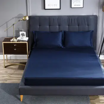 Blue gray Egyptian cotton silky bed sheet 160x200cm fitted sheet twin queen king bed sheets set bed cover drap housse sabanas
Blue gray Egyptian cotton silky bed sheet 160x200cm fitted sheet twin queen king bed sheets set bed cover drap housse sabanas