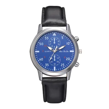 Fashion Men's Leather Alloy Analog Quartz Wrist Watch Business Watches Men's watch Wrist Party decoration Business Watch gif fo
Fashion Men's Leather Alloy Analog Quartz Wrist Watch Business Watches Men's watch Wrist Party decoration Business Watch gif fo