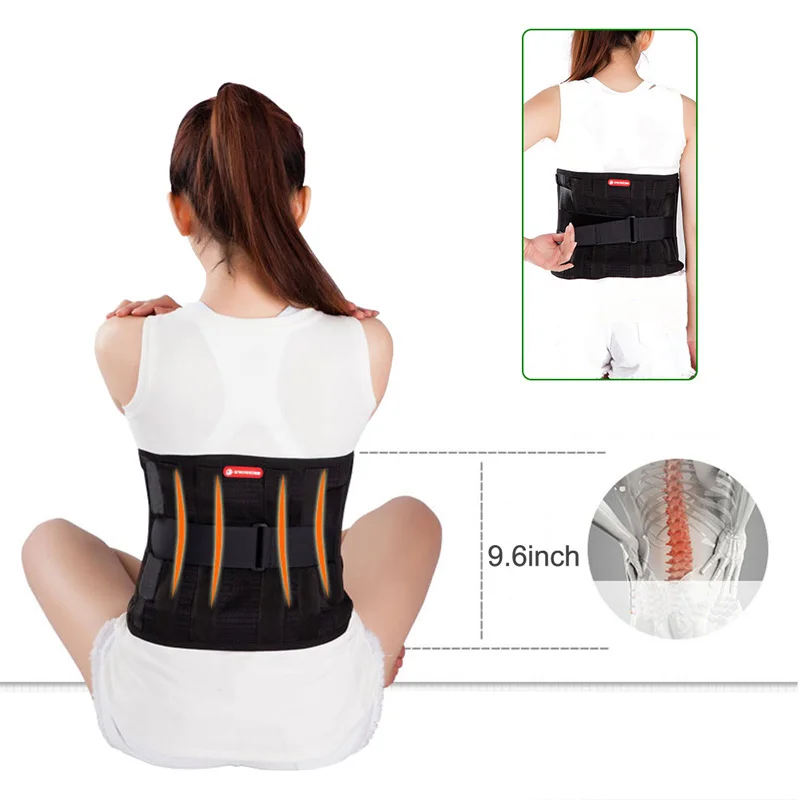 Tcare Lumbar Lower Back Brace and Support Belt - for Men & Women Relieve Lower Back Pain with Sciatica, Scoliosis Back Pain 15