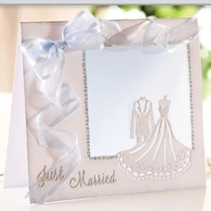 Wedding Dress Metal Cutting Dies Stencils For Card Making Decorative Embossing Suit Paper Cards DIY Dies Scrapbooking New 2018
Wedding Dress Metal Cutting Dies Stencils For Card Making Decorative Embossing Suit Paper Cards DIY Dies Scrapbooking New 2018