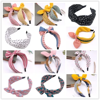 Korean Style Summer Lovely Hairband Girl Hair Accessories Turban Bow Headwrap Girl Dot stripe Elastic Knotted Headwear
Korean Style Summer Lovely Hairband Girl Hair Accessories Turban Bow Headwrap Girl Dot stripe Elastic Knotted Headwear