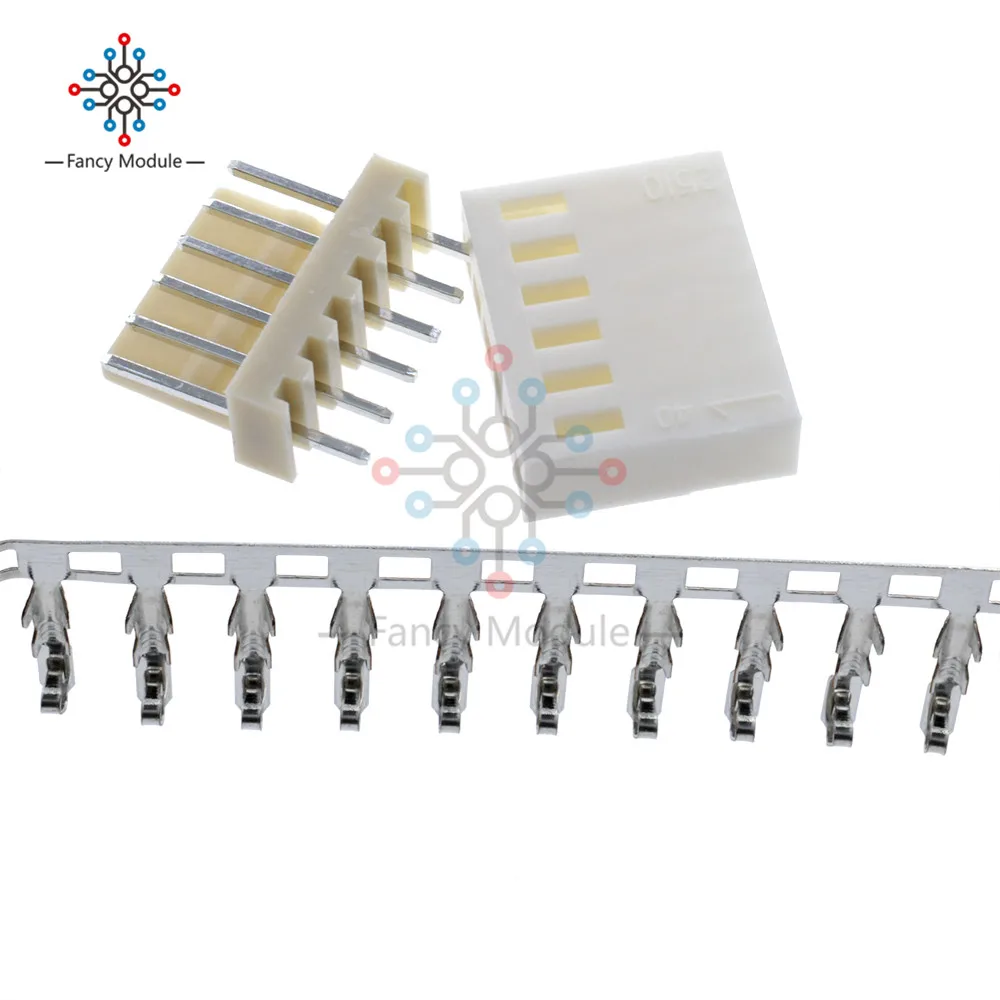 10PCS KF2510-6P 2.54mm Pin Header & Terminal Housing Connector Kits | Обустройство дома