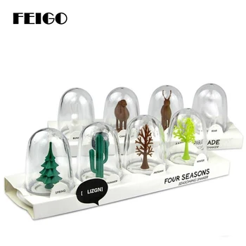 FEIGO Spice Jar Seasoning Box 4Pcs/Set Kitchen Spice Storage Bottle Botany Animals Transparent PP Salt Pepper Cumin Jars F800
FEIGO Spice Jar Seasoning Box 4Pcs/Set Kitchen Spice Storage Bottle Botany Animals Transparent PP Salt Pepper Cumin Jars F800