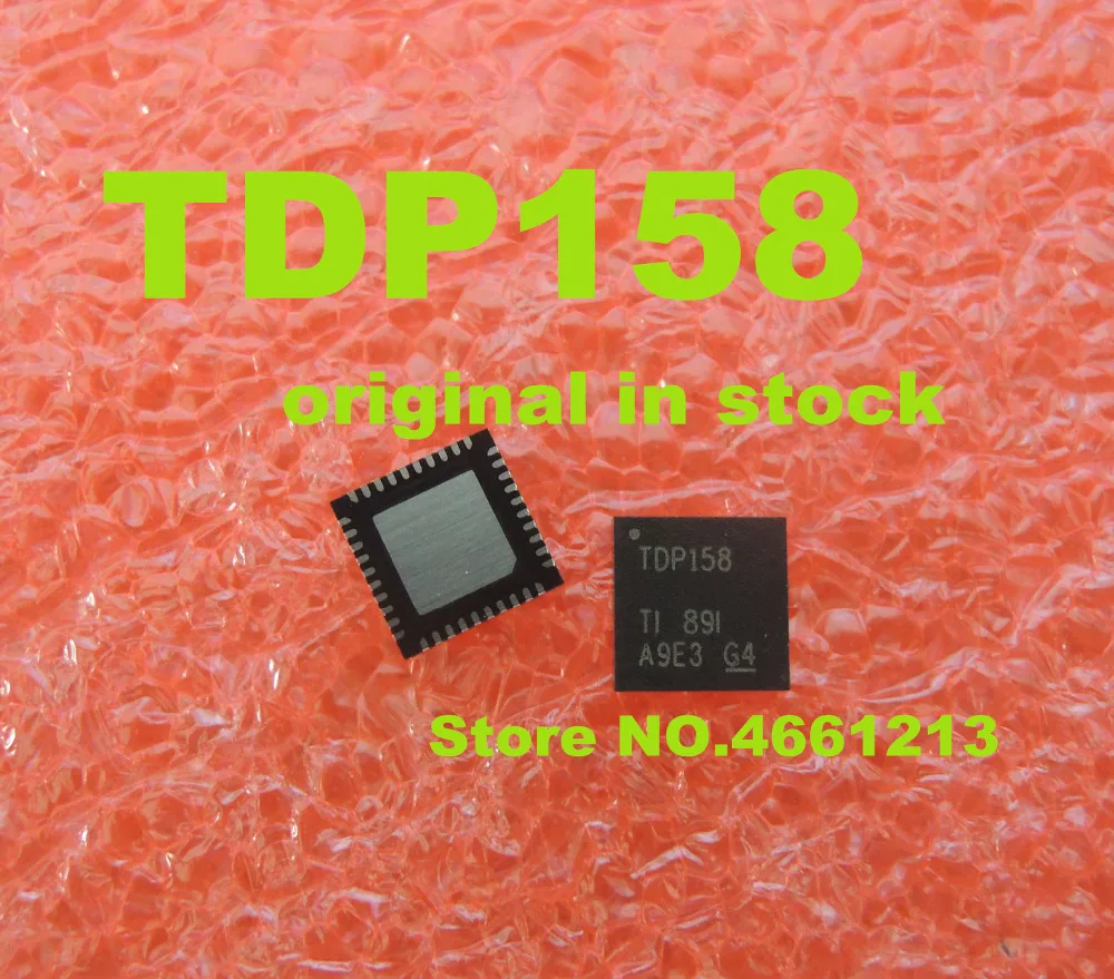 100% original new NOT refurbish TDP158 TDP158RSBT TDP158RSBR for X BOX ONE HDMI Chip QFN40
100% original new NOT refurbish TDP158 TDP158RSBT TDP158RSBR for X BOX ONE HDMI Chip QFN40