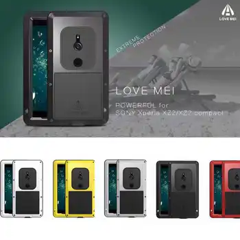LOVEMEI Cover For Sony Xperia XZ2 / XZ2 Compact Case Aluminum Metal + Glass + TPU Cover H8314 Drop proof Protective Shield Funda
LOVEMEI Cover For Sony Xperia XZ2 / XZ2 Compact Case Aluminum Metal + Glass + TPU Cover H8314 Drop proof Protective Shield Funda