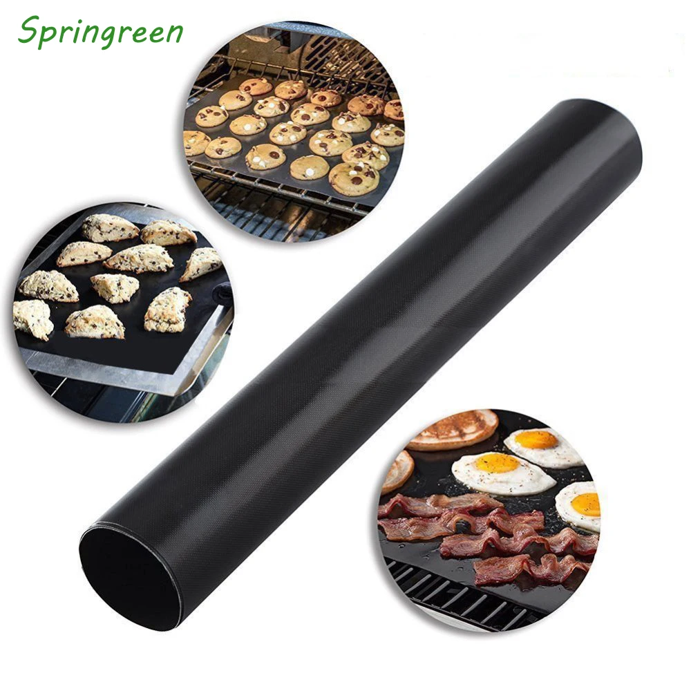 Springreen 40*33cm Reusable Non-stick BBQ Grill Mat Barbecue Pat Mat PTFE Teflon Portable Outdoor Picnic Cooking Sheets 1PCS
Springreen 40*33cm Reusable Non-stick BBQ Grill Mat Barbecue Pat Mat PTFE Teflon Portable Outdoor Picnic Cooking Sheets 1PCS