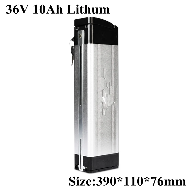 Electric Bike Battery 36V 10AH 500W Silver Fish Battery 36 V 10AH Lithium Battery with 15A BMS 42V 2A Charger Free Shipping
Electric Bike Battery 36V 10AH 500W Silver Fish Battery 36 V 10AH Lithium Battery with 15A BMS 42V 2A Charger Free Shipping