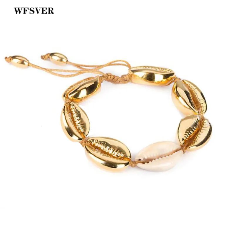 WFSVER White Natural Sea Shell Beads Charms Bracelet Women Cowry Cowrie Beads Bracelet Bangle For Female Diy Jewelry 7 Style
WFSVER White Natural Sea Shell Beads Charms Bracelet Women Cowry Cowrie Beads Bracelet Bangle For Female Diy Jewelry 7 Style