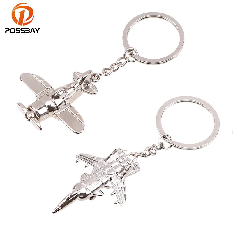 POSSBAY Fighter Model Key Rings Silver Metal Kaychain Automobiles Motorcycle Pendant Key Chain Key Holder Rings
POSSBAY Fighter Model Key Rings Silver Metal Kaychain Automobiles Motorcycle Pendant Key Chain Key Holder Rings
