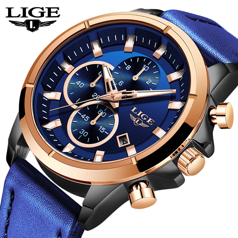 LIGE New Men Watches Man Clock 2019 Top Brand Luxury Army Military Steampunk Sports Male Quartz-Watch Men Hodinky Relojes Hombre
LIGE New Men Watches Man Clock 2019 Top Brand Luxury Army Military Steampunk Sports Male Quartz-Watch Men Hodinky Relojes Hombre