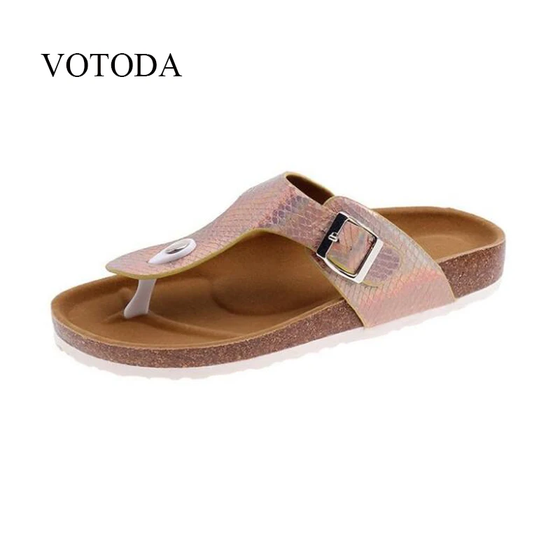 VOTODA Women Snake Scales Sequins Flip Flops Fish Scales Cork Beach Slippers Ladies Color Large Size Bling Slides Buckle Sandals
VOTODA Women Snake Scales Sequins Flip Flops Fish Scales Cork Beach Slippers Ladies Color Large Size Bling Slides Buckle Sandals