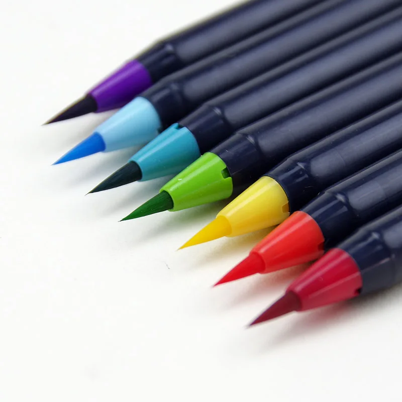 Japan Sakura akashiya hand-painted soft brush 5/20 color watercolor pen paint brush 
Japan Sakura akashiya hand-painted soft brush 5/20 color watercolor pen paint brush