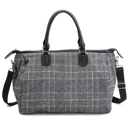 women winter big woolen plaid totes female large capacity causal one shoulder messenger bag novetly messenger crossbody bag 
women winter big woolen plaid totes female large capacity causal one shoulder messenger bag novetly messenger crossbody bag