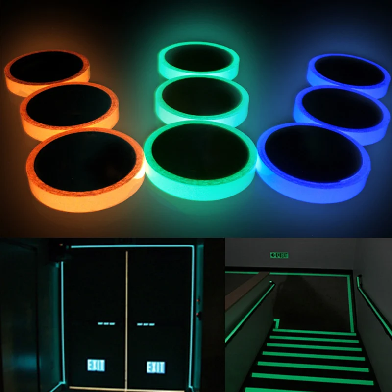 Self Adhesive Wall Sticker Warning Tape Fluorescent Night Vision 1PC Luminous Tape Emergency Sticker Glow In Dark Hot Sale
Self Adhesive Wall Sticker Warning Tape Fluorescent Night Vision 1PC Luminous Tape Emergency Sticker Glow In Dark Hot Sale