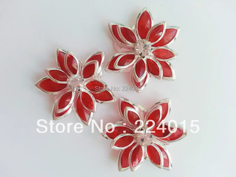 20PCs 24mm Wholesale Red Silver Plated Flower Rhinestone Embellishment Findings /Connectors Fit Jewelry DIY
20PCs 24mm Wholesale Red Silver Plated Flower Rhinestone Embellishment Findings /Connectors Fit Jewelry DIY
