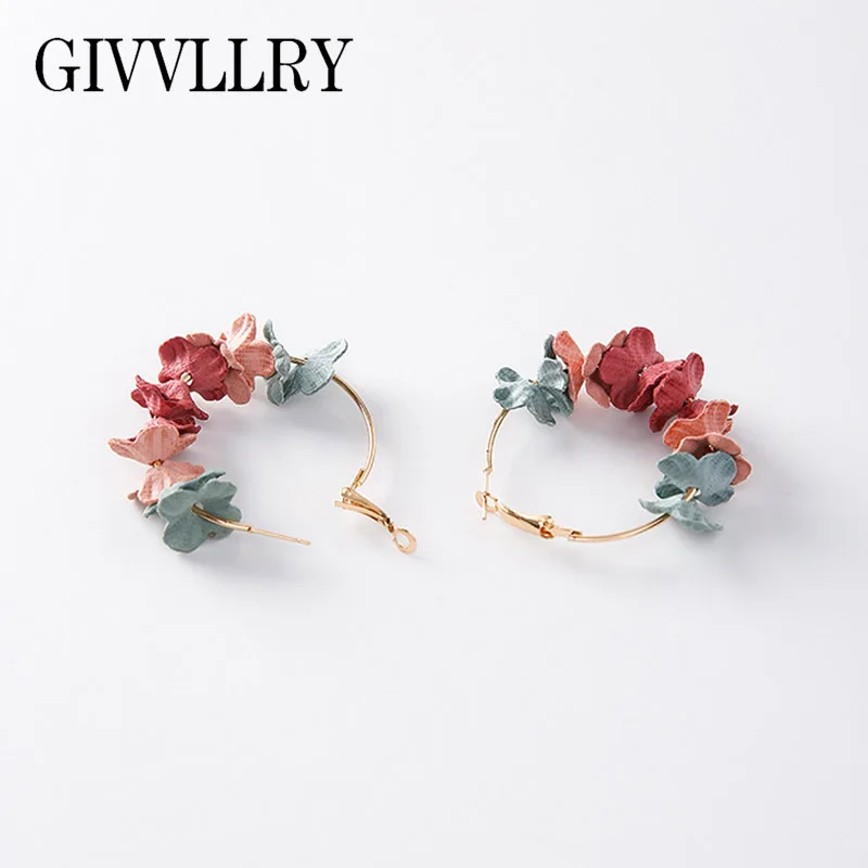 12 pairs US1.19 per Flower Hoop Earrings for Women Pink Green Blue Splice Color Fabrics Petal Big Round Earrings Fashion Jewelry
12 pairs US1.19 per Flower Hoop Earrings for Women Pink Green Blue Splice Color Fabrics Petal Big Round Earrings Fashion Jewelry