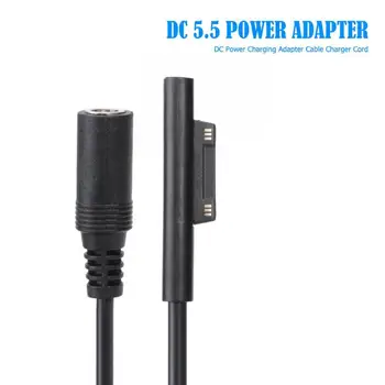 DC Power Charging Adapter Cable for Microsoft Surface Pro 1/2/3/4/RT Charger Cord DC 5.5mm*2.1mm Female Power Supply Adapter
DC Power Charging Adapter Cable for Microsoft Surface Pro 1/2/3/4/RT Charger Cord DC 5.5mm*2.1mm Female Power Supply Adapter